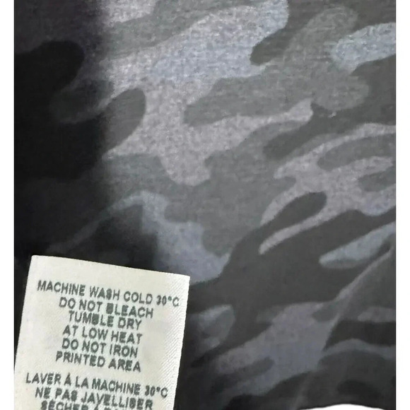 SUNDRY gray camouflage pullover sweatshirt womens size 0 XS - Picture 5 of 7